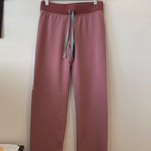 Mineral Mauve Livingston Scrub Pants Figs